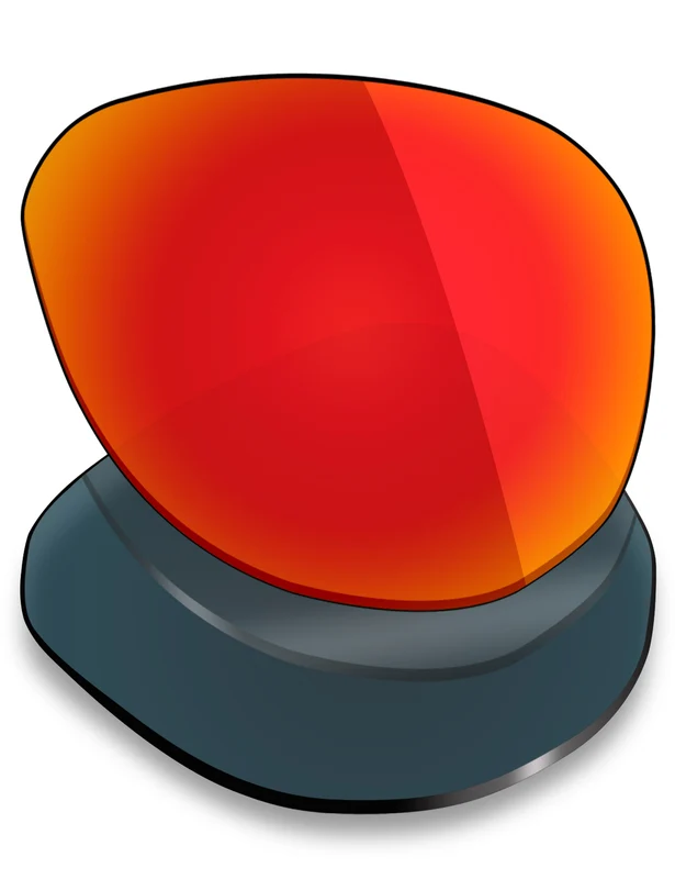 Oakley Contrail OO4147 57mm Replacement Lenses by MRY Fire Red Mirrored / Non-polarized
