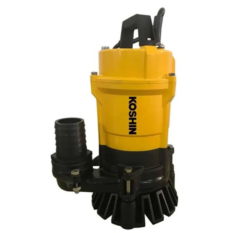 Koshin 2-in 1 HP 110 V Submersible Trash Pump