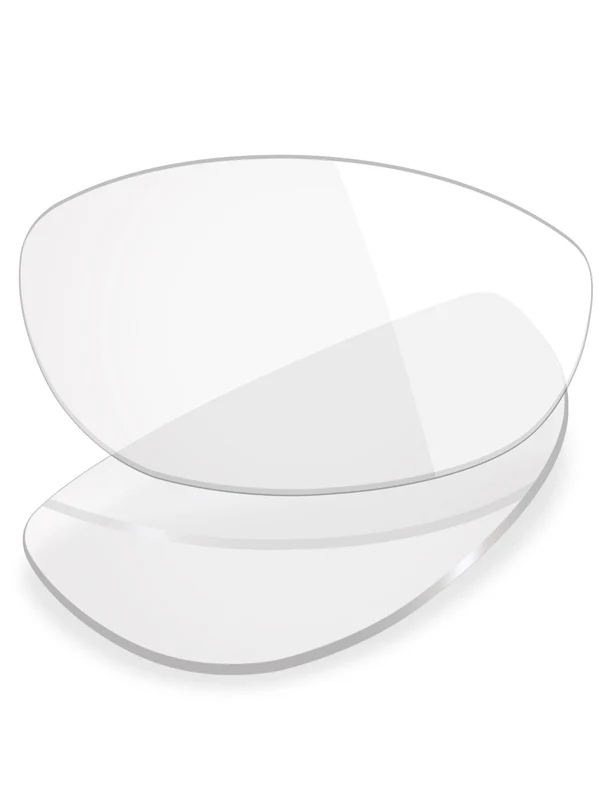 Ray-Ban Olympian I Deluxe RB3119M 62mm Replacement Lenses by MRY HD Clear Anti Blue Light / Non-polarized