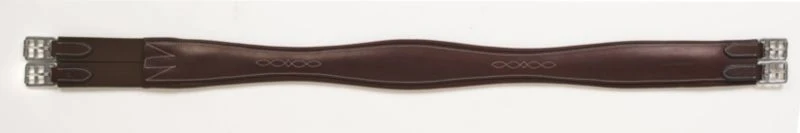 HK Americana Shaped Fancy Stitch Overlay Girth 54 Oakbark / 48