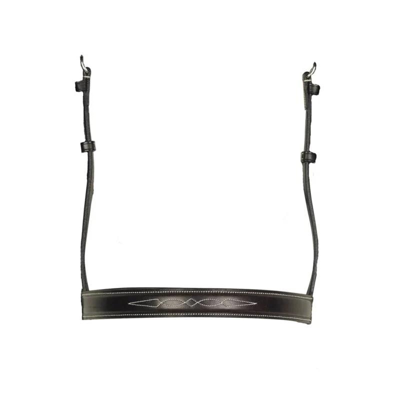 Aramas Fancy Square 1in Noseband Chestnut / Oversize