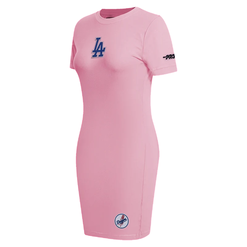 VESTIDO MLB LOS ANGELES DODGERS CLASSIC CHENILLE PARA MUJER XS / ROSA