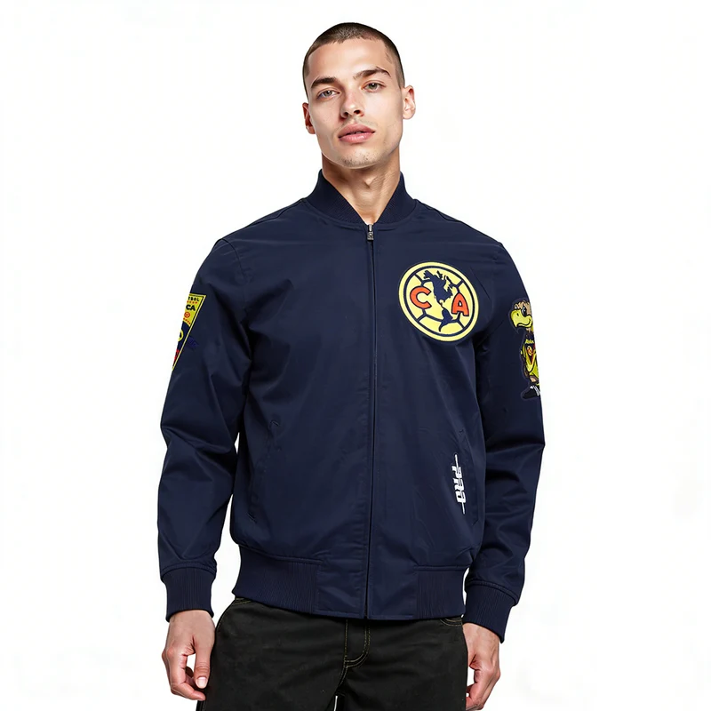 CHAMARRA Liga MX CLUB AMERICA LIVING LARGE XL / AZUL MARINO
