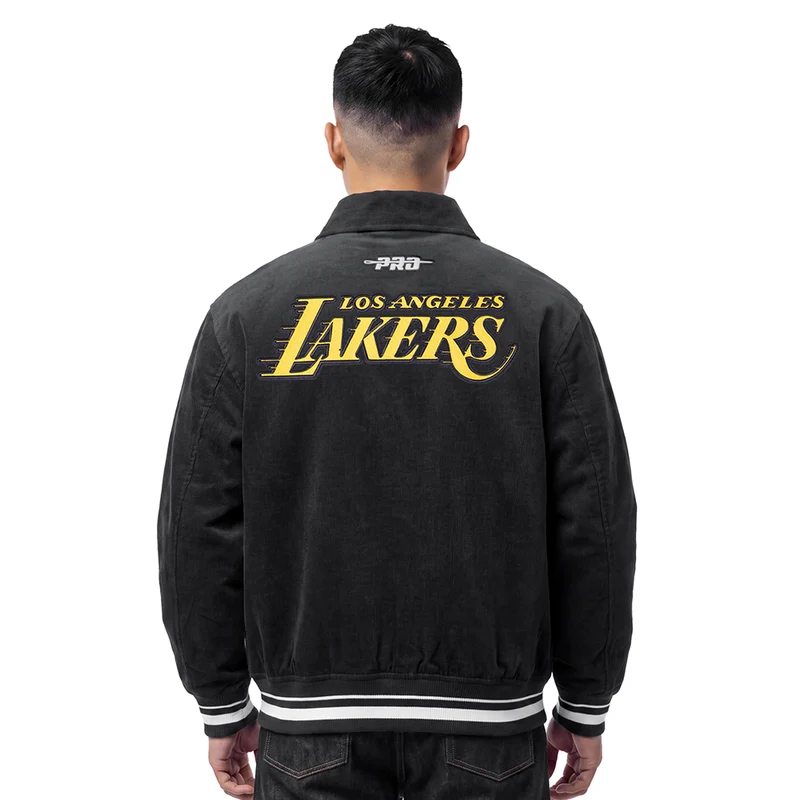 CHAMARRA NBA LOS ANGELES LAKERS CLASSIC CORDUROY XL / NEGRO