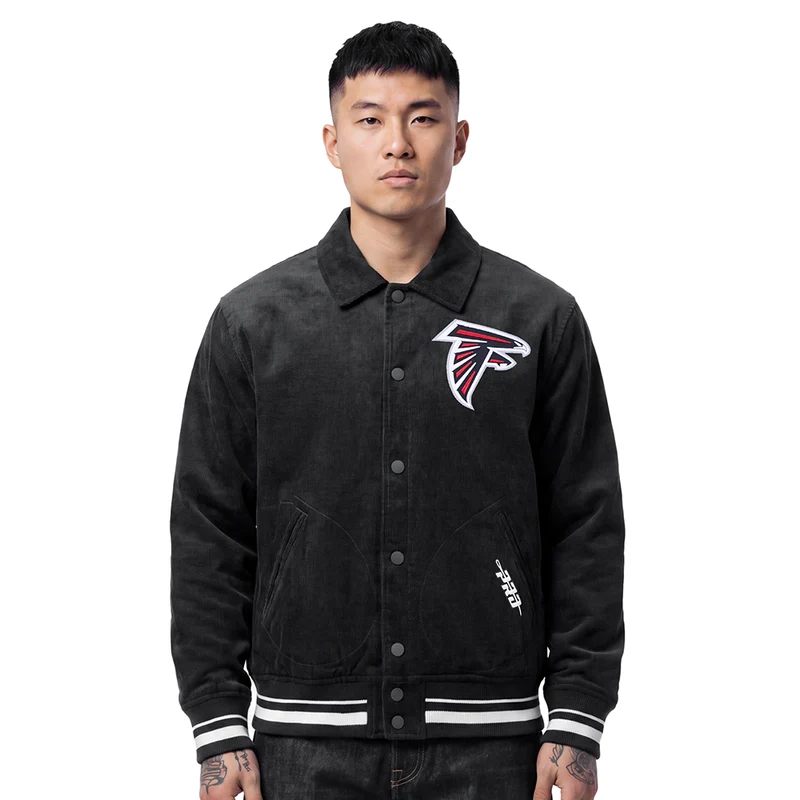 CHAMARRA NFL ATLANTA FALCONS CLASSIC CORDUROY S / NEGRO