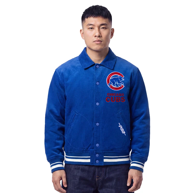 CHAMARRA MLB CHICAGO CUBS CLASSIC CORDUROY M / AZUL REY