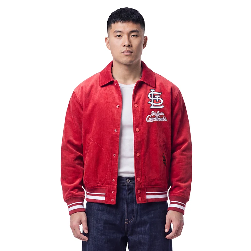 CHAMARRA MLB ST. LOUIS CARDINALS CLASSIC CORDUROY M / ROJO