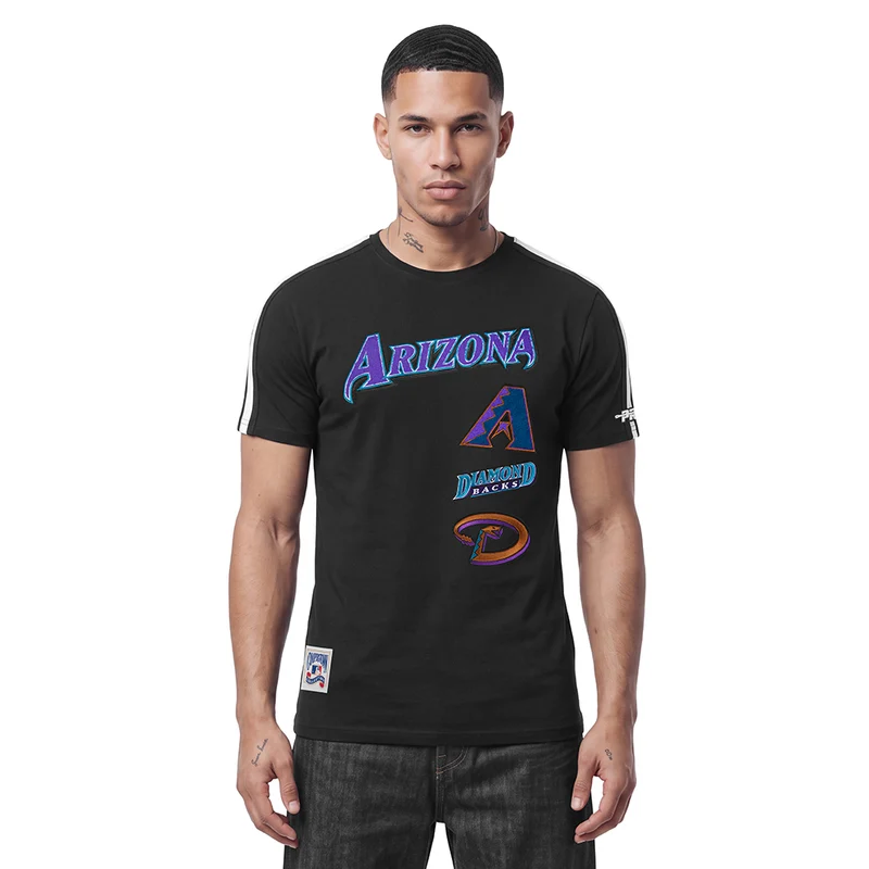 MANGA CORTA MLB ARIZONA DIAMONDBACKS RETRO CLASSICS 2XL / NEGRO