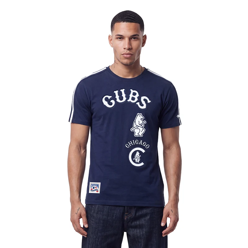 MANGA CORTA MLB CHICAGO CUBS RETRO CLASSICS M / AZUL MARINO