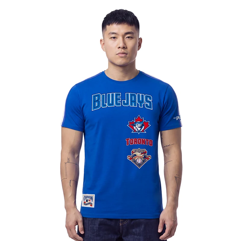 MANGA CORTA MLB TORONTO BLUE JAYS RETRO CLASSICS L / AZUL REY