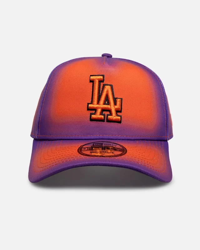 New Era Los Angeles Dodgers 'Sunset Gradient' 9FORTY A-Frame Snapback Purple/Orange ONE