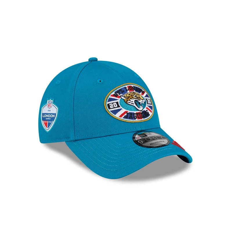Jacksonville Jaguars 2026 International Games 9FORTY Snapback Hat One Size