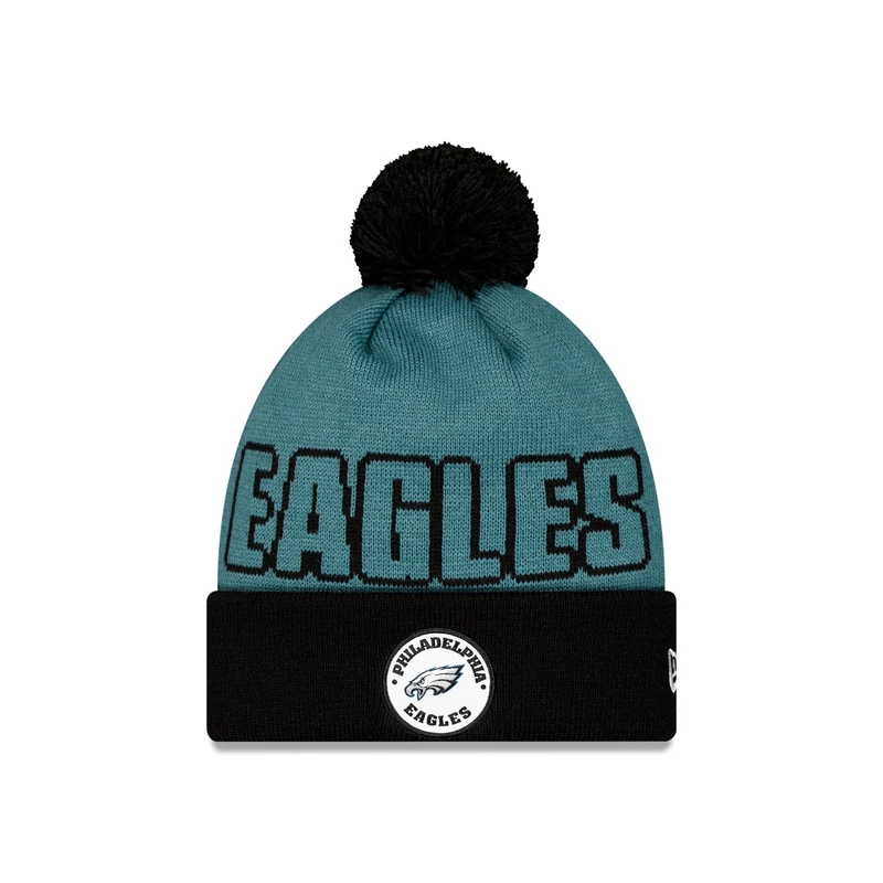 Philadelphia Eagles 2026 International Games Pom Knit Hat One Size