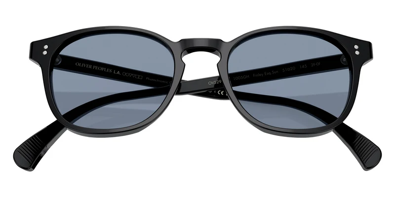 Oliver Peoples - OV5298SU Finley Esq. Sun Black / Sky Blue Photochromic 1005GH / 51-20-145