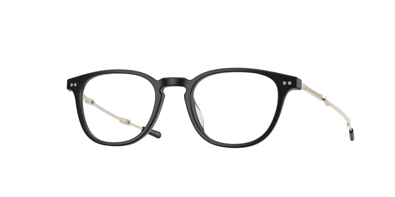 Oliver Peoples 0OV5608U KELMORE 46mm / 1796 - Semi-Matte Black/Brushed Gold / Demo Lens