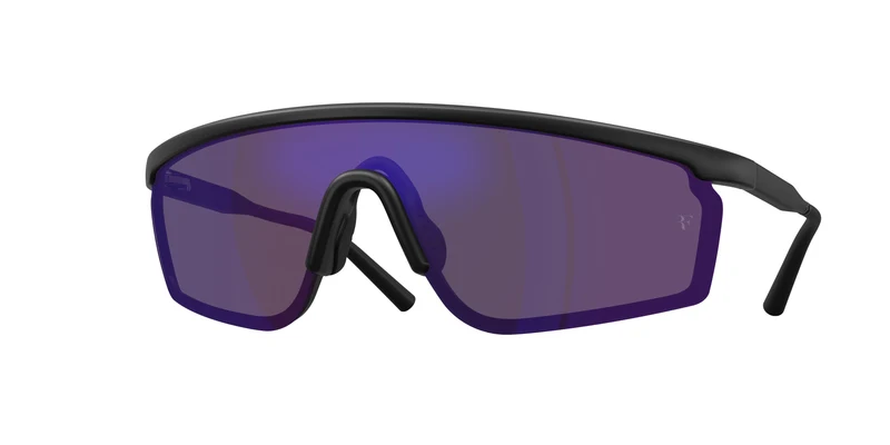 Oliver Peoples 0OV5623S R-20 43mm / 70014V - Semi-Matte Black / Royal Purple Mirror