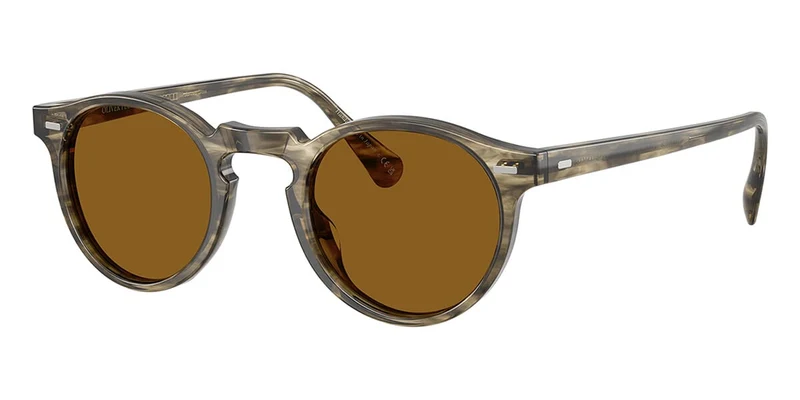Oliver Peoples Gregory Peck OV5217S Soft Olive Bark/True Brown / 47