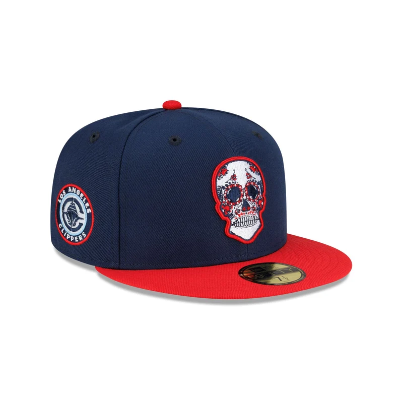 Los Angeles Clippers Sugar Skull 59FIFTY Fitted Hat 7 7/8