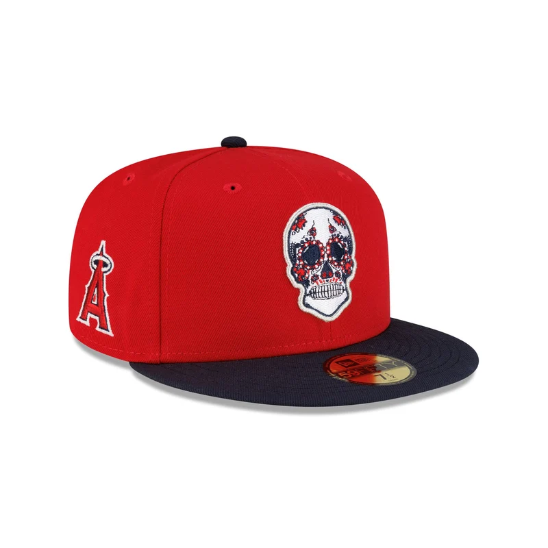 Los Angeles Angels Sugar Skull 59FIFTY Fitted Hat 7 3/4