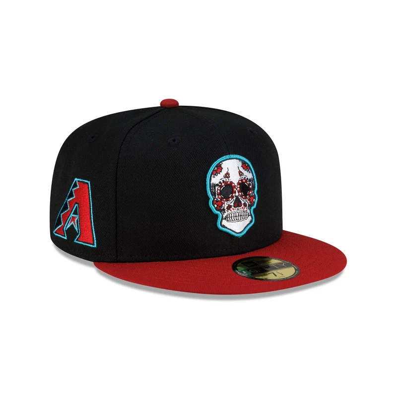 Arizona Diamondbacks Sugar Skull 59FIFTY Fitted Hat 7 1/4