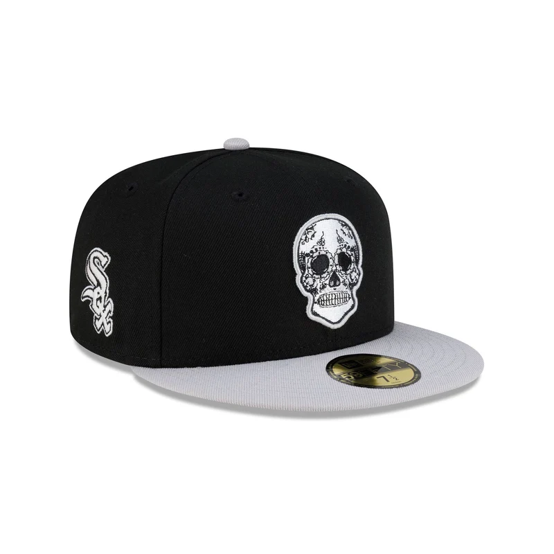Chicago White Sox Sugar Skull 59FIFTY Fitted Hat 7 1/2