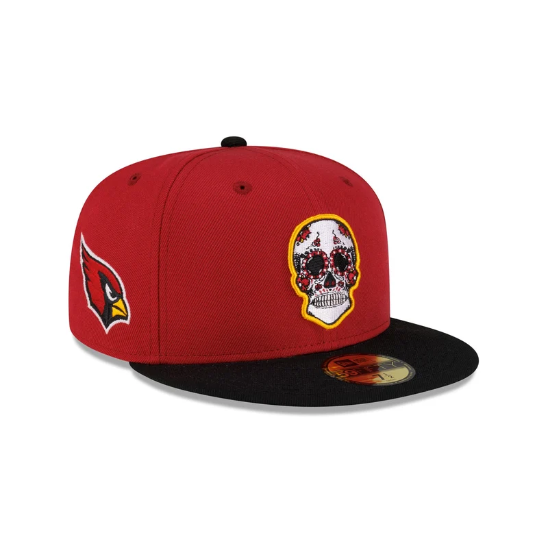 Arizona Cardinals Sugar Skull 59FIFTY Fitted Hat 7 3/4