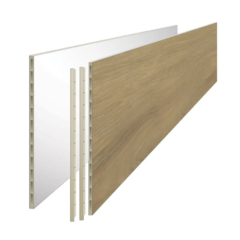 DURASTAIR Reversible Vinyle 7.1 W x 48-in L Cream White Oak Stair Riser