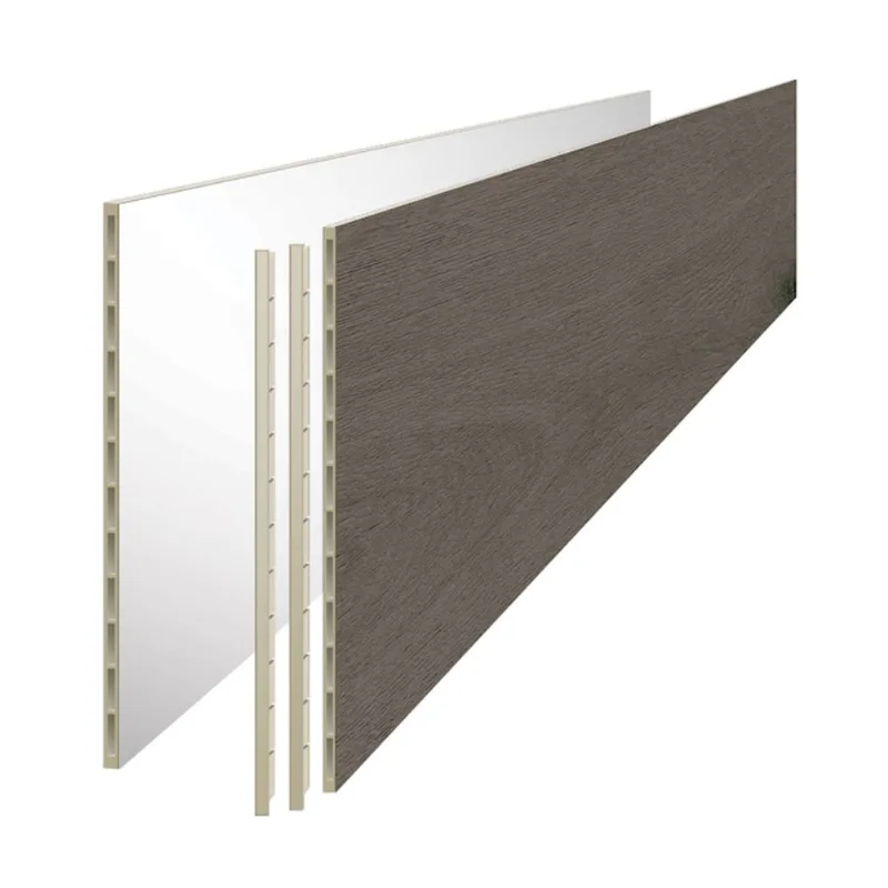 DURASTAIR Reversible Vinyle 7.1 W x 48-in L Dark Grey Oak Stair Riser