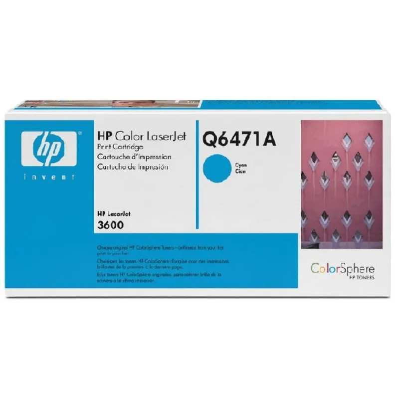 Toner Laserjet Q6471A Ciano Hp HP HP