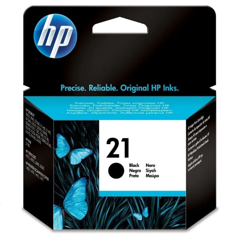 Cartucho de Tinta HP 21 Negro Original C9351AL