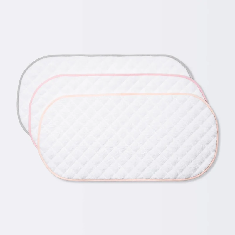 Changing Pad Liner White with Pink Edge - ™ 3pk Open Box