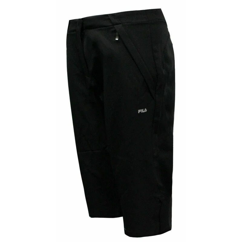 Fila Womens Capri Pants 3/4 Length Cropped Trousers Black U88300 001 A62A 10