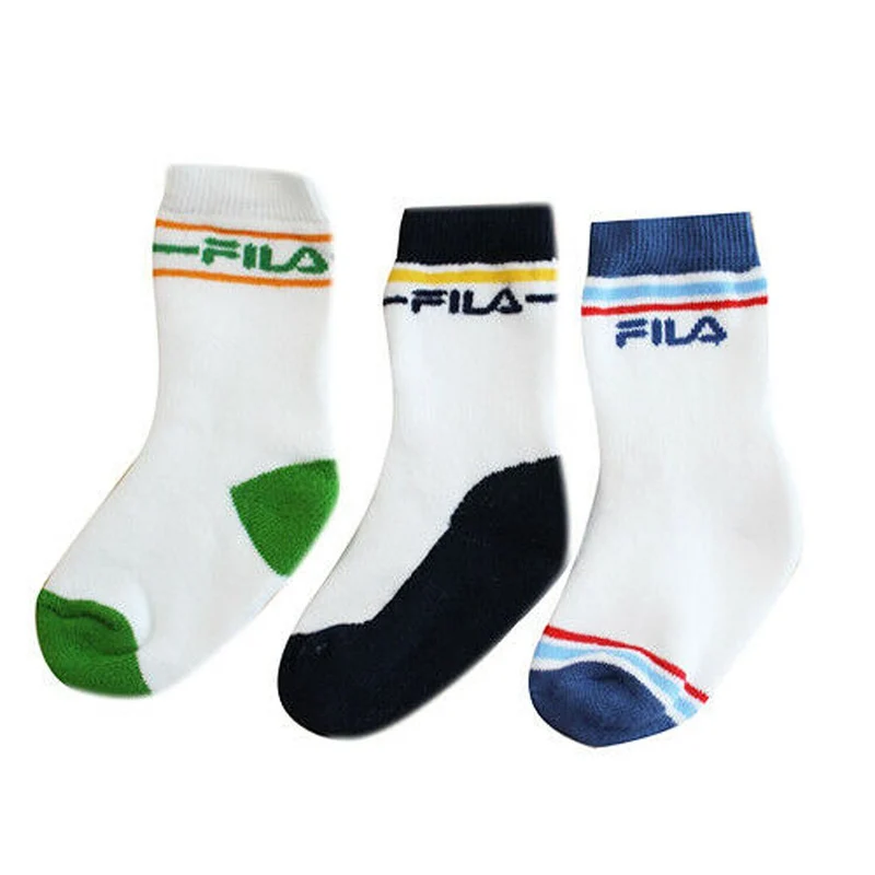 Fila 3-Pack Kids Socks S