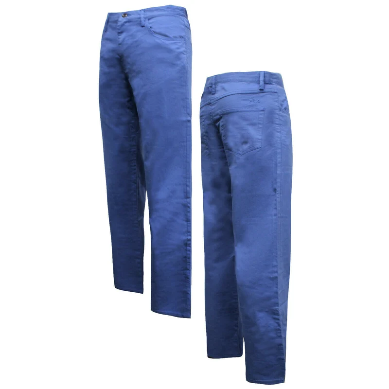 Fila Smart Mens Navy Chino Trousers M