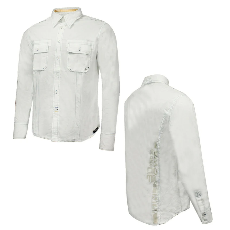 Fila Formal Mens White Shirt M