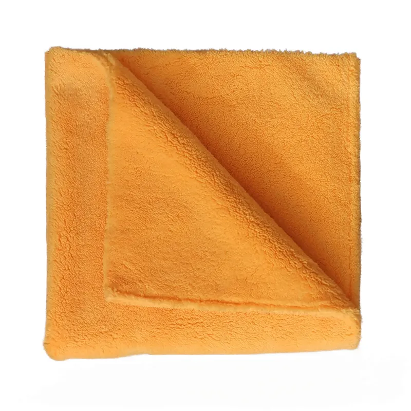 5*pcs Coral Fleece Absorbent Square, Toalha Lavada De Carro Pequeno