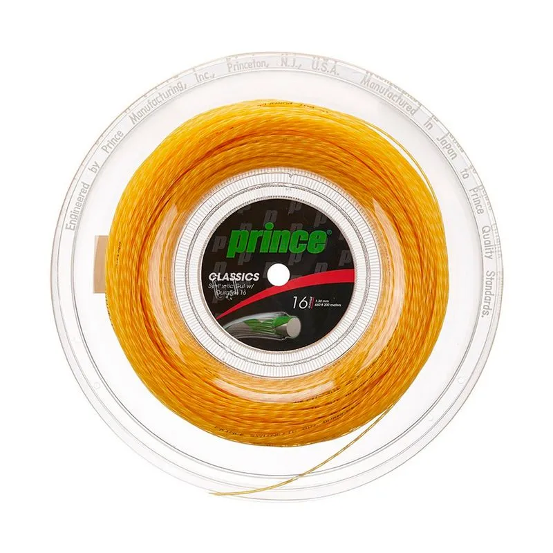 Corda Raquete Prince Synthetic Gut Duraflex 16 1.30mm 200m