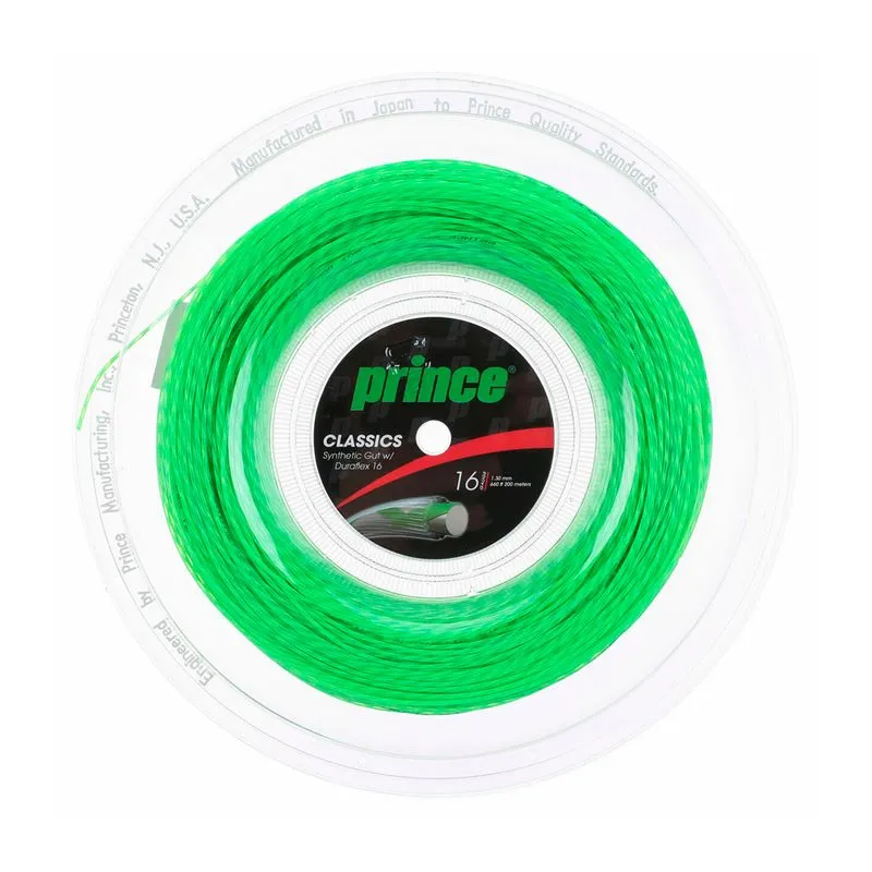Corda Raquete Prince Synthetic Gut Duraflex 16 1.30mm 200m