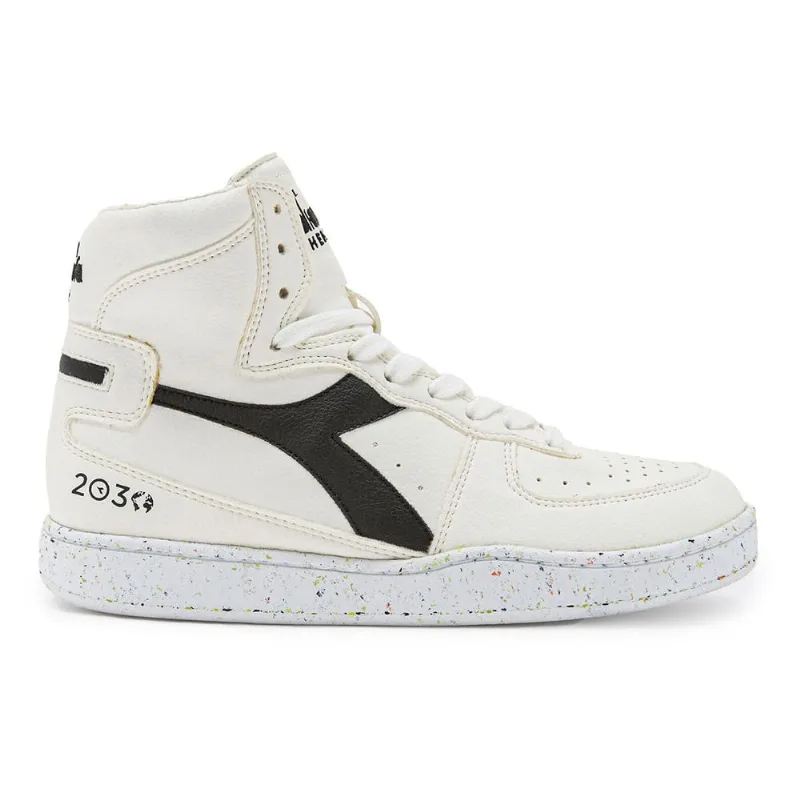 Tênis Casual Unissex Diadora Mi Basket 2030 Branco BIANCO/NERO 39