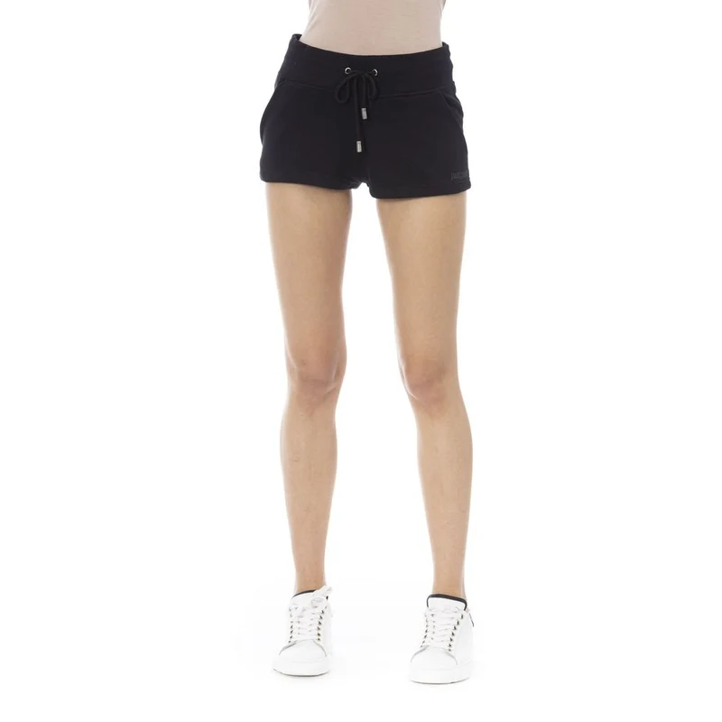 Just Cavalli Black Cotton Women Short M