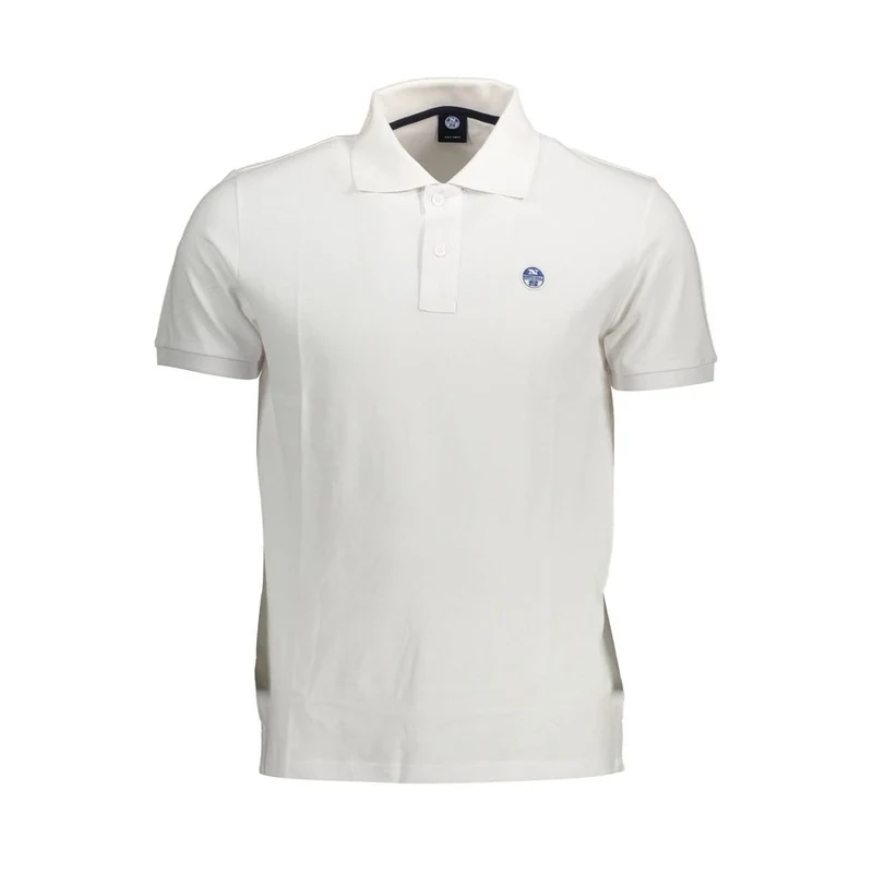 North Sails Bianco Cotton Men Polo XL