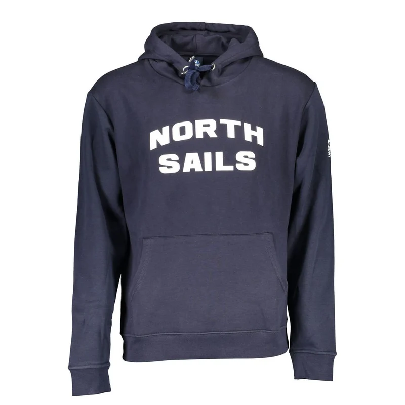 North Sails Blue Cotton Men's Sweatshirt XL