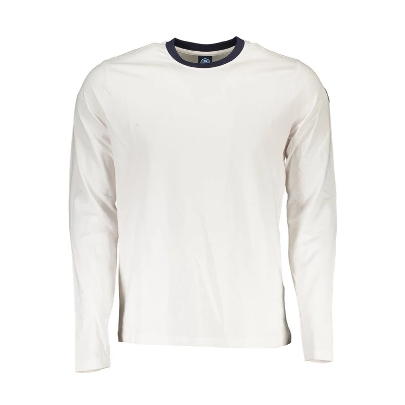 North Sails White Cotton Men T-Shirt XXL