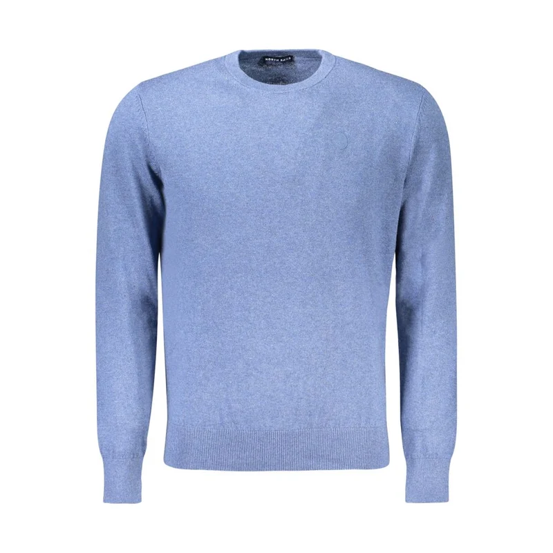 North Sails Blu Cotton Men Sweater XL