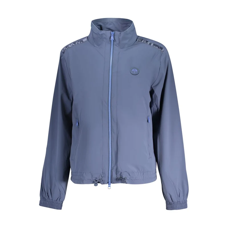 North Sails Blue Nylon Women Jacket L