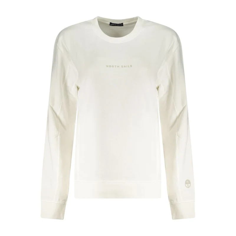 North Sails Bianco Cotton Women Sweatshirt XL