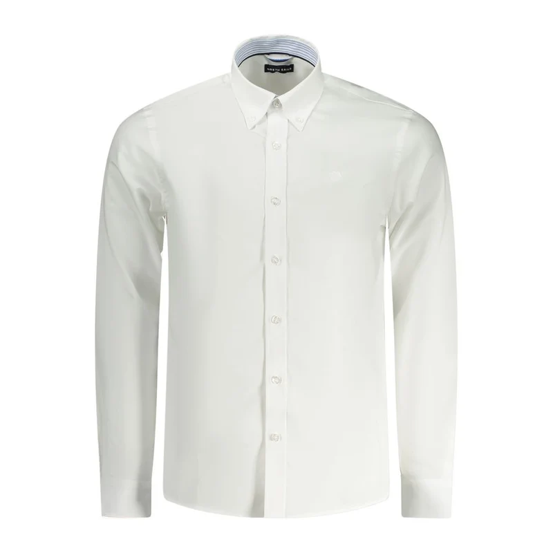 North Sails White Cotton Men's Shirt S