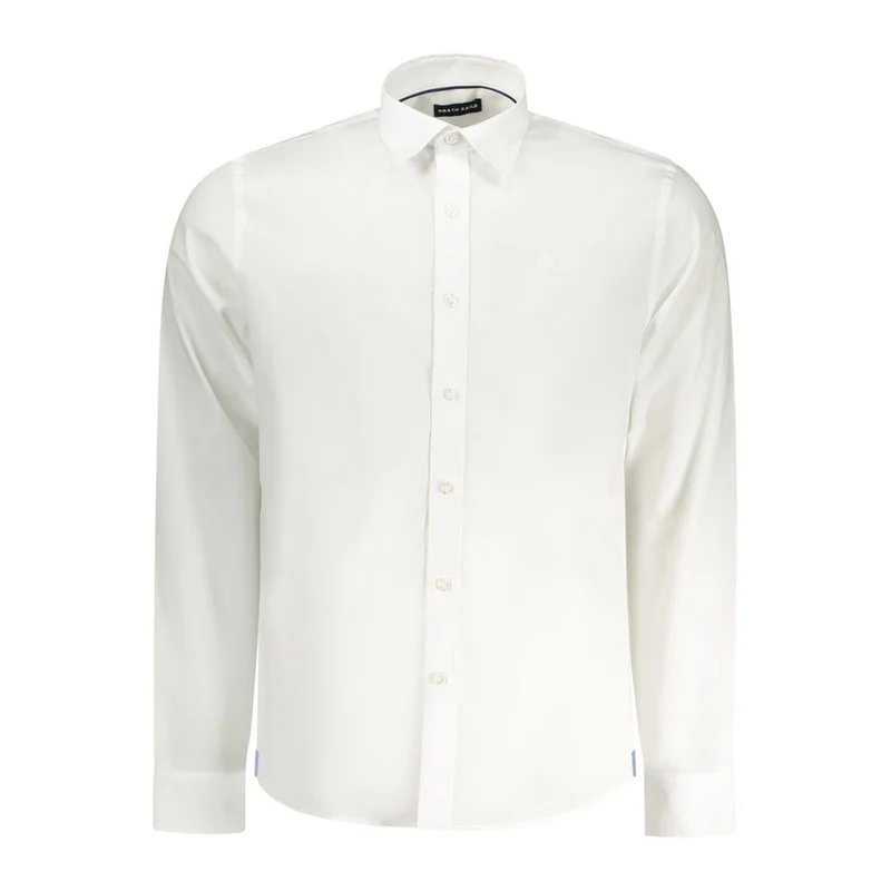 North Sails White Cotton Men Shirt XXL