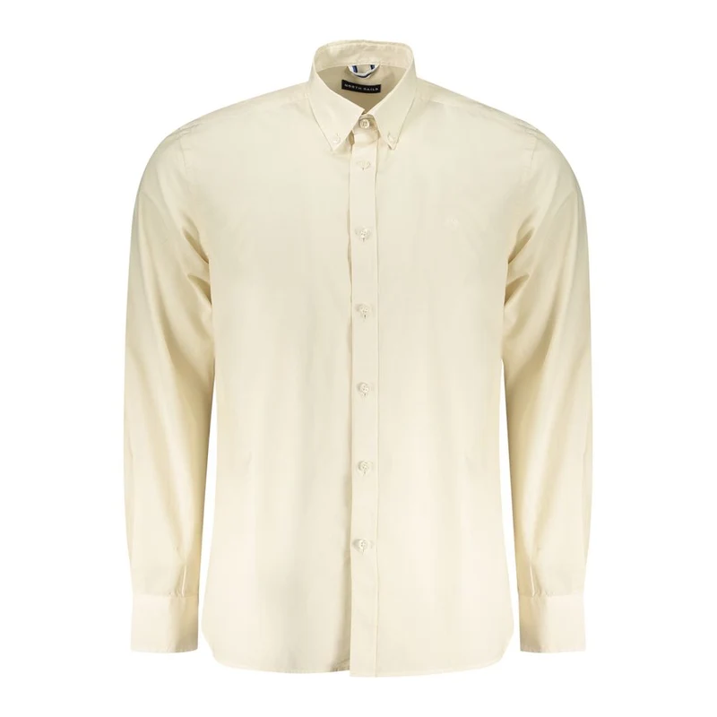 North Sails Beige Cotton Men Shirt M