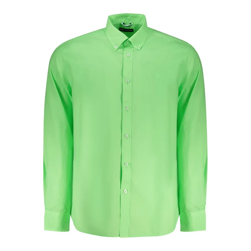 North Sails Verde Cotton Men Shirt M